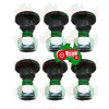 6x Bolts & Nuts for Hay Disc Mower Blades 18mm, 12mm, 12mm KUHN, JD & NH