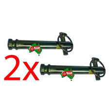 Tractor 2x Top Link Pins  Cat2 1" 115mm Useable Length 