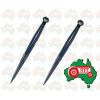 2x Hay Spear/Tines Conus 1 Type 810mm(32") with M22 Fixing Nuts