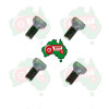 4x Front Wheel Bolts For Fiat 450, 480, 540, 550, 600, 640