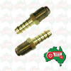2 X  Hose Barb Fittings Fit For Cav Fuel Filter