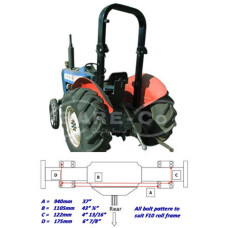 Folding ROPS Rollbar Safety Bar