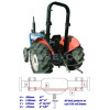 Folding ROPS Rollbar Safety Bar