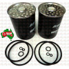 Pair of Fuel Filters Element Long Version 111mm Height, OD 84mm 