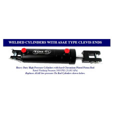 Hydraulic Cylinders 2" x 8" Bore ASAE Type 20 1/4" Closed Length 