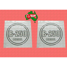 B250 Diesel Decal Set For Case For IH For International 