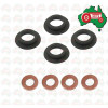 Injector Copper Washers & Dust Seals Fit For Massey Ferguson 