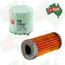 Oil Fuel Filter Kit For Ford 2110, 1920 Compact Tractor By IHI Shibaura Japan
