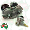 Dual fuel filter assembly with 1/2" UNF ports