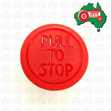Stop Knob Pure Red for Massey Ferguson