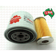 Oil Fuel Filter Kit for Kubota MX500 w/V2403-M-EA Engine