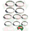 Radiator Hose Clamp Kit For Ford Fordson Dexta Diesel & Super Dexta