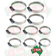 Radiator Hose Clamp Kit For Ford Fordson Dexta Diesel & Super Dexta