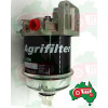 Single fuel filter assembly with 1/2" UNF ports