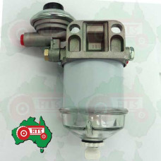 Universal Fuel Filter Assembly with Primer Pump CAV Tractor Bobcat Truck 