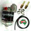 Single Cav Filter Assembly w/ 8mm Push on Fitting + 1.5m Fuel Line
