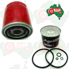 Oil, Fuel filter kit for International Tractor