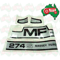 ​Tractor Decal Set Massey Ferguson 274S