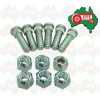 Front Wheel Stud & Nut Kit Ford