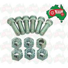 Front Wheel Stud & Nut Kit Ford