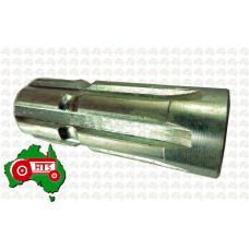 PTO Splined Shaft One End 1 3/8" 6 Spline 100mm Long