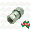 Quick Release Hydraulic Coupling Female 1/2" BSP Female Thread