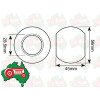 Tractor Lower Link Quick Hitch Ball Cat 2 Massey Ferguson 3075 3085 3095