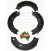 Bonded Brake Shoe Set 44 mm Wide Fordson Major