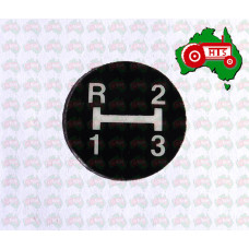 Decal for Gear Knob Standard 3 Speed