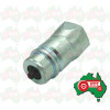 Quick Release Hydraulic Coupling Male 1/2" BSP Female Thread