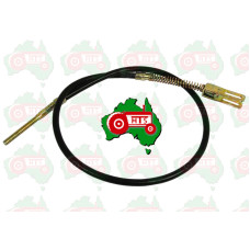 Hand Brake Cable LHS Length: 1120mm, Outer Cable Length: 850mm.