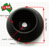 Rubber Boot Hi Low Gear Lever Nuffield 3/45, 4/65 & Leyland 245 & etc.