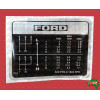 Gear Stick Shift Decal 8 Speed Transmission 