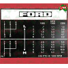 Gear Stick Shift Decal 8 Speed Transmission 