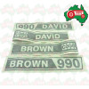 Decal Set David Brown 990