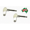 Pair of Ignition Keys for Zetor 