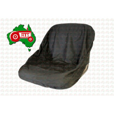 Compact Tractor Seat Cover Black, Waterproof, washable & easy to install