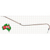 Throttle Cable 1230mm Length, 1116mm Outer Cable Length Hand Throttle