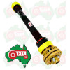 Implement PTO Shaft 90cm=35" With Integral Clutch 467NM 4 series x 6 Spline