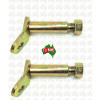 2 x Tractor Levelling Box Pin Eye Bolt Stay Chain Anchor