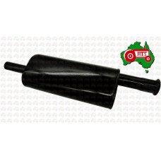Vertical Oval Muffler Baked Enamel John Deere