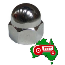 Domed Chrome Nut