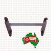 Euro Quick Hitch Loader Bracket With Cross Bar
