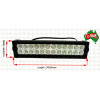 Heavy Duty Agricultural Floodlight Bar 34cm Long 4,700 Lumens & 72 Watts