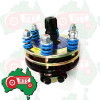 Heavy Duty Blue Torque 100 HP Capacity 4 Plate Safety Clutch 150mm 6"