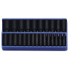 25 Piece Metric Deep Impact Socket Set