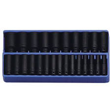 25 Piece Metric Deep Impact Socket Set