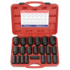 21 Piece Metric Deep Impact Socket Set