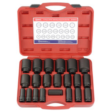 21 Piece SAE Imperial Deep Impact Socket Set