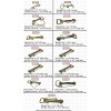 Drawbar Pin 1 1/8" (28.6 mm) Thick 8 1/4" (210 mm) Useable Length